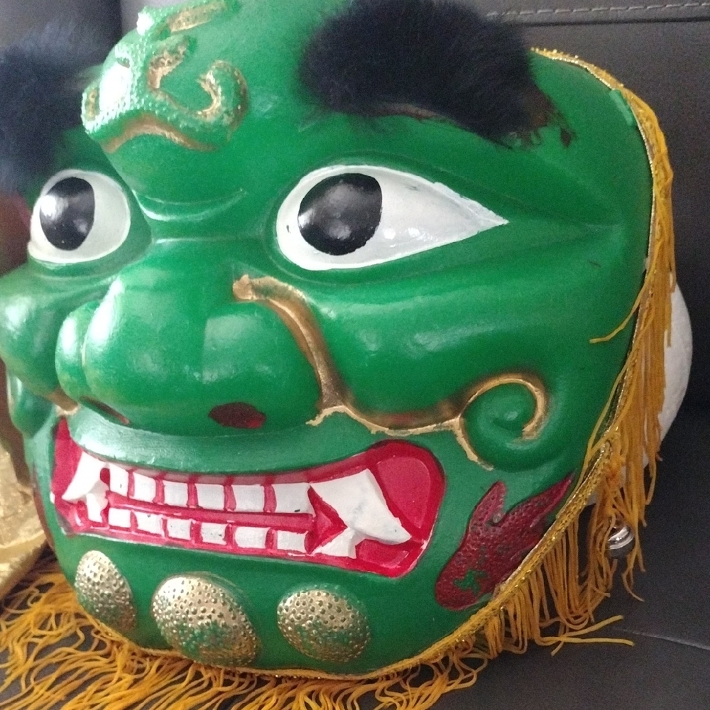 Chinese New Year Dragon Mask Decor - Picture 2 of 5
